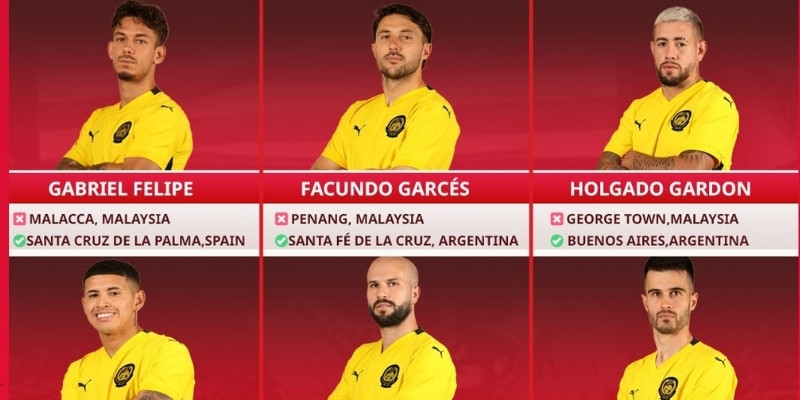 ฟีฟ่ากล่าวหามาเลเซีย พร้อมแบนนักเตะ 7 คนทันที