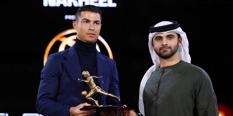 โรนัลโดถูกเสนอชื่อเข้าชิงรางวัลใหญ่ระดับภูมิภาคในตะวันออกกลางปี 2025